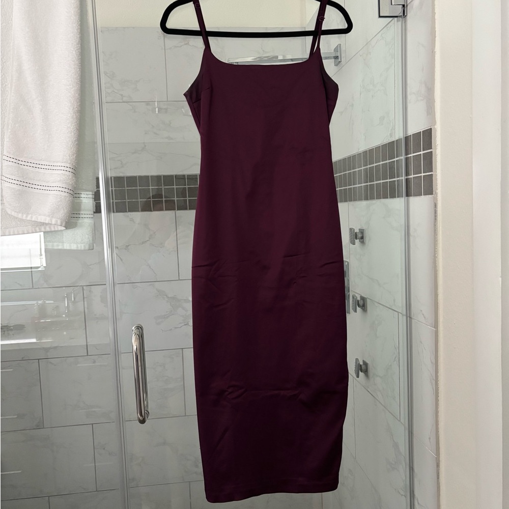 Abercrombie & Fitch Deep Purple Midi Dress
